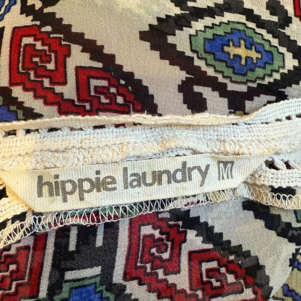 Hippie Laundry Size Medium Multi Patterned Multi … - image 2